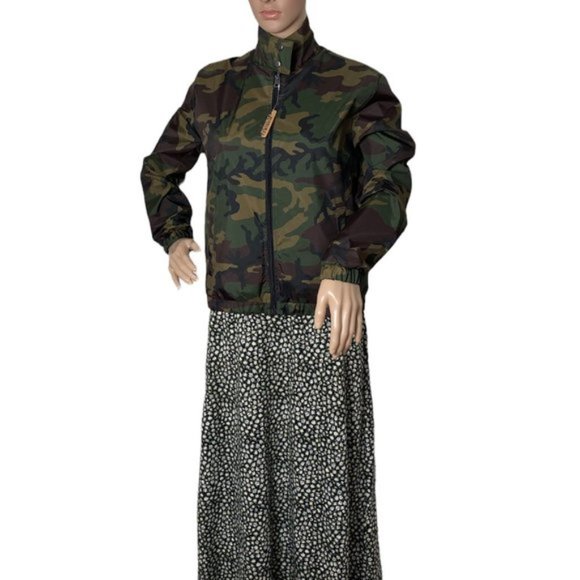 Vans Sport Check Reversible Jacket Black Casual Camo Women's Size XS VN0A4SB2BLK - Picture 12 of 12